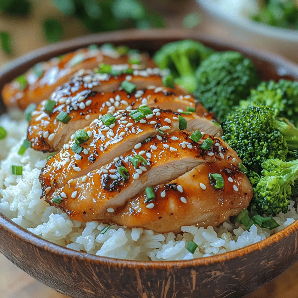If you're on the lookout for a delicious and health-conscious meal, look no further than Teriyaki Bliss Chicken with Coconut Aminos. This dish marries the sweet and savory flavors of traditional teriyaki with a modern twist that caters to various dietary preferences. The use of coconut aminos as a soy sauce substitute not only enhances the dish's flavor profile but also makes it a healthier option, especially for those watching their sodium intake.