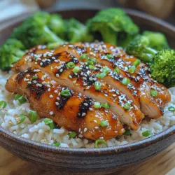 If you're on the lookout for a delicious and health-conscious meal, look no further than Teriyaki Bliss Chicken with Coconut Aminos. This dish marries the sweet and savory flavors of traditional teriyaki with a modern twist that caters to various dietary preferences. The use of coconut aminos as a soy sauce substitute not only enhances the dish's flavor profile but also makes it a healthier option, especially for those watching their sodium intake.