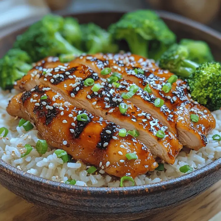 If you're on the lookout for a delicious and health-conscious meal, look no further than Teriyaki Bliss Chicken with Coconut Aminos. This dish marries the sweet and savory flavors of traditional teriyaki with a modern twist that caters to various dietary preferences. The use of coconut aminos as a soy sauce substitute not only enhances the dish's flavor profile but also makes it a healthier option, especially for those watching their sodium intake.