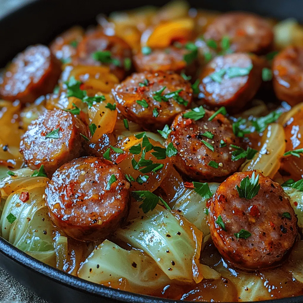 Comfort food holds a special place in our hearts and kitchens. It evokes feelings of warmth, nostalgia, and satisfaction, making it an essential part of family gatherings and busy weeknights alike. One dish that embodies this essence is the Savory Cabbage and Smoked Sausage Skillet. This hearty recipe combines tender cabbage with flavorful smoked sausage, creating a delicious meal that is both easy to prepare and packed with nutrients.