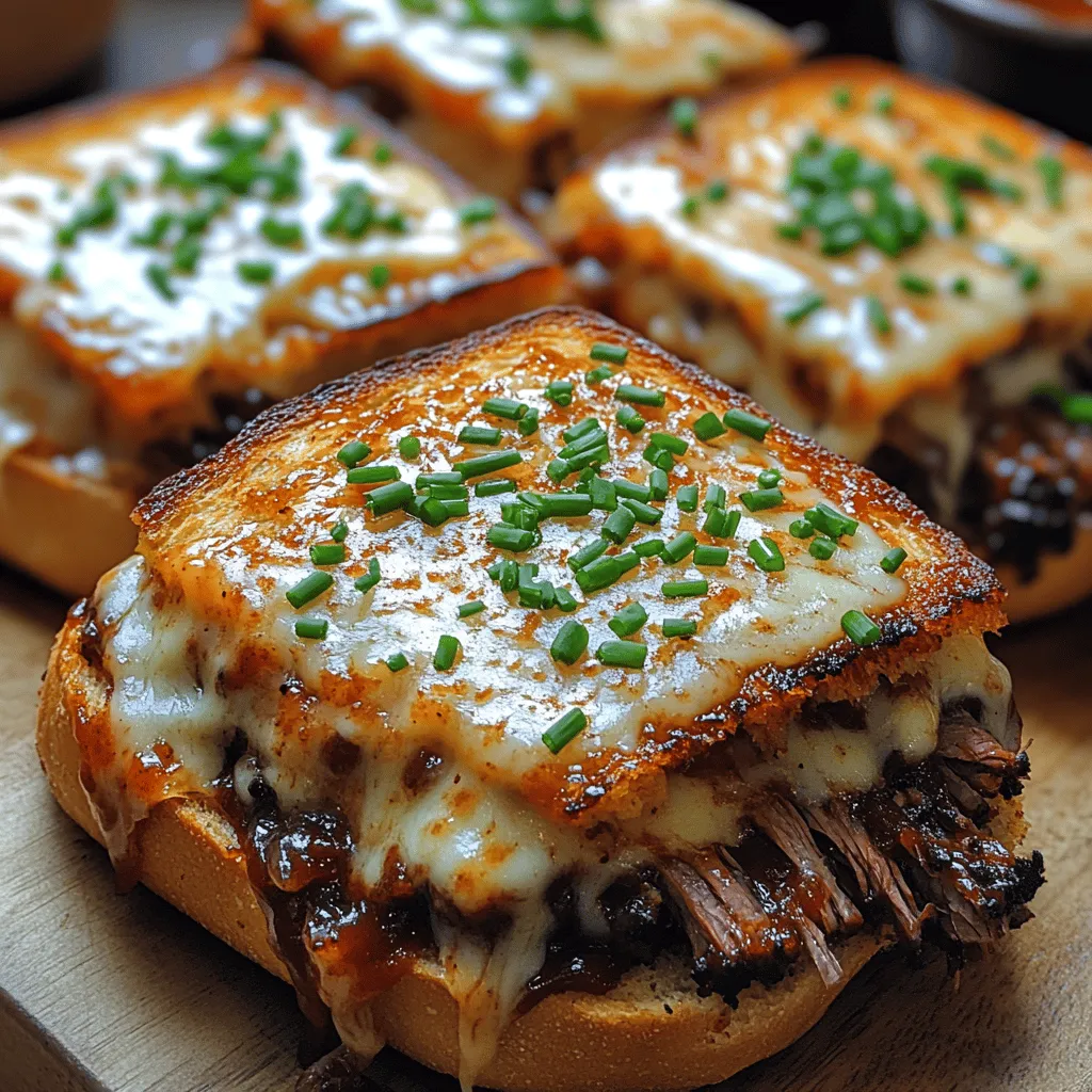 Imagine sinking your teeth into a sandwich that combines the smoky, tender goodness of brisket with the creamy richness of melted cheese, all balanced by the perfect tang of barbecue sauce. BBQ Brisket Melts are not just comfort food; they are an experience that brings together various elements of flavor and texture to create a dish that both satisfies and delights. This recipe encapsulates a modern twist on traditional barbecue, making it a popular choice for food lovers seeking something that transcends the ordinary.