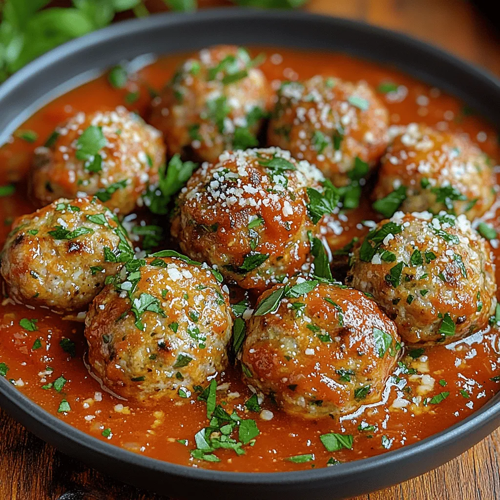 Savory Herb-Infused Turkey Meatballs are not just a meal; they are an experience that combines comfort and nutrition in every bite. These meatballs are a delightful twist on a classic favorite, offering a wholesome option that is both satisfying and flavorful. With their juicy texture and aromatic blend of herbs, they make for an excellent dish that can be served in a variety of ways—from spaghetti and marinara to a hearty meatball sub, or even as a stand-alone appetizer.