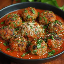 Savory Herb-Infused Turkey Meatballs are not just a meal; they are an experience that combines comfort and nutrition in every bite. These meatballs are a delightful twist on a classic favorite, offering a wholesome option that is both satisfying and flavorful. With their juicy texture and aromatic blend of herbs, they make for an excellent dish that can be served in a variety of ways—from spaghetti and marinara to a hearty meatball sub, or even as a stand-alone appetizer.