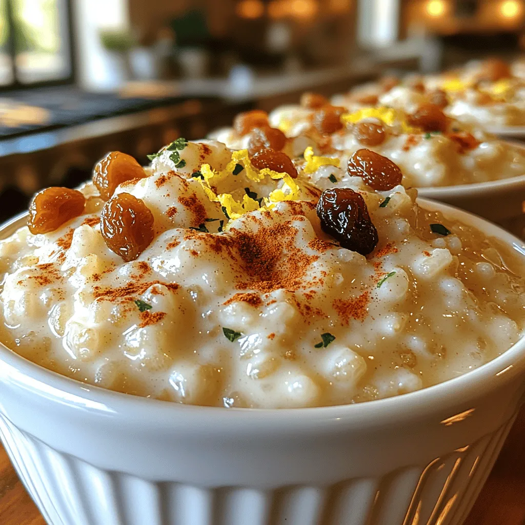 Creamy vanilla rice pudding is nothing short of a culinary hug—a dish that whispers nostalgia and warmth with every spoonful. Its comforting nature makes it a cherished dessert in many cultures, bringing back memories of family gatherings, special occasions, and cozy evenings spent at home. The creamy texture, coupled with the fragrant notes of vanilla, offers a delightful balance that can only be described as heavenly.
