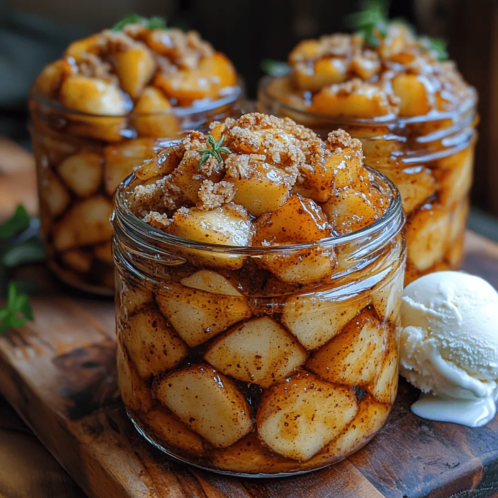 Imagine the comforting aroma of baked apples wafting through your kitchen, mingling with the warm scent of spices. Apfel-Crumble im Glas, or “Apple Crumble in a Jar,” is not just a dessert; it is a delightful experience that encapsulates the essence of cozy gatherings and cherished memories. Served in charming jars, this dessert presents a visually appealing and convenient way to enjoy a classic favorite. The combination of tender, baked apples topped with a crunchy, buttery crumble creates a harmony of textures and flavors that is irresistibly delicious.