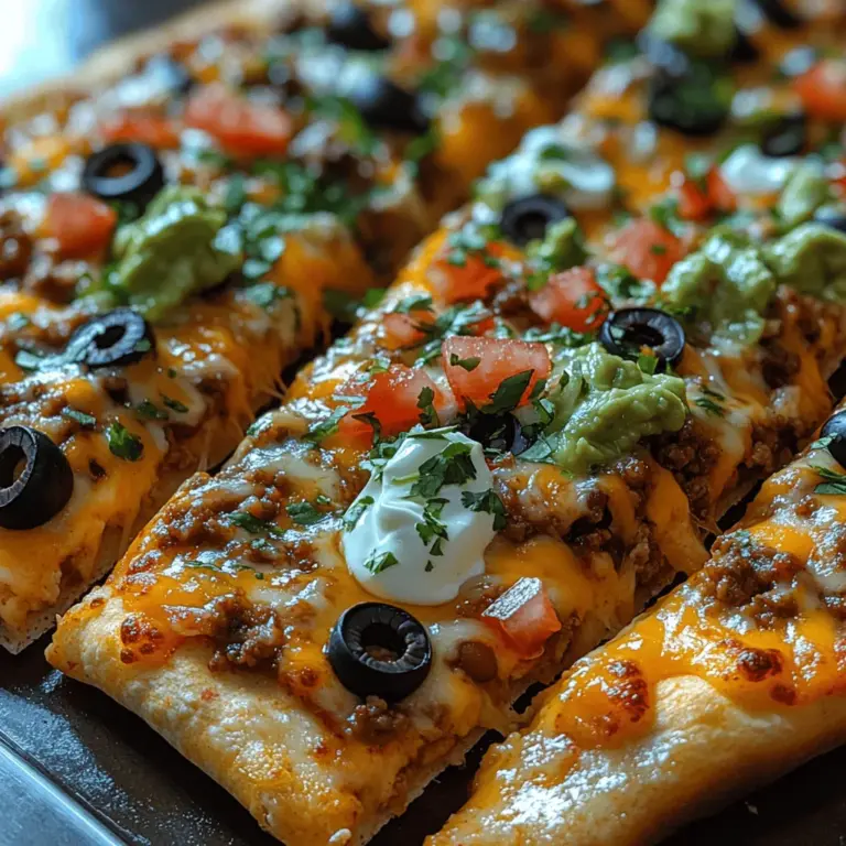 Welcome to the vibrant world of Crunchy Fiesta Mexican Pizza, a delightful fusion dish that pays homage to traditional Mexican flavors while providing a unique twist to your pizza night. This dish is not only visually appealing with its colorful toppings and festive presentation but also tantalizes the taste buds with its medley of spices, textures, and fresh ingredients. As we dive into this recipe, you’ll discover how the Crunchy Fiesta Mexican Pizza brings together the best of two culinary worlds, making it an irresistible choice for any occasion.
