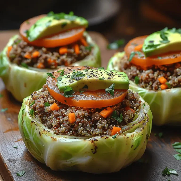 In the ever-evolving landscape of culinary creativity, the Baked Cabbage Nest Burgers stand out as a remarkable adaptation of the traditional burger. This innovative recipe offers a delightful combination of flavors and textures, appealing to both meat enthusiasts and plant-based eaters alike. Whether you’re looking for a healthier alternative to conventional burgers or simply wish to explore new culinary horizons, this dish is sure to impress.