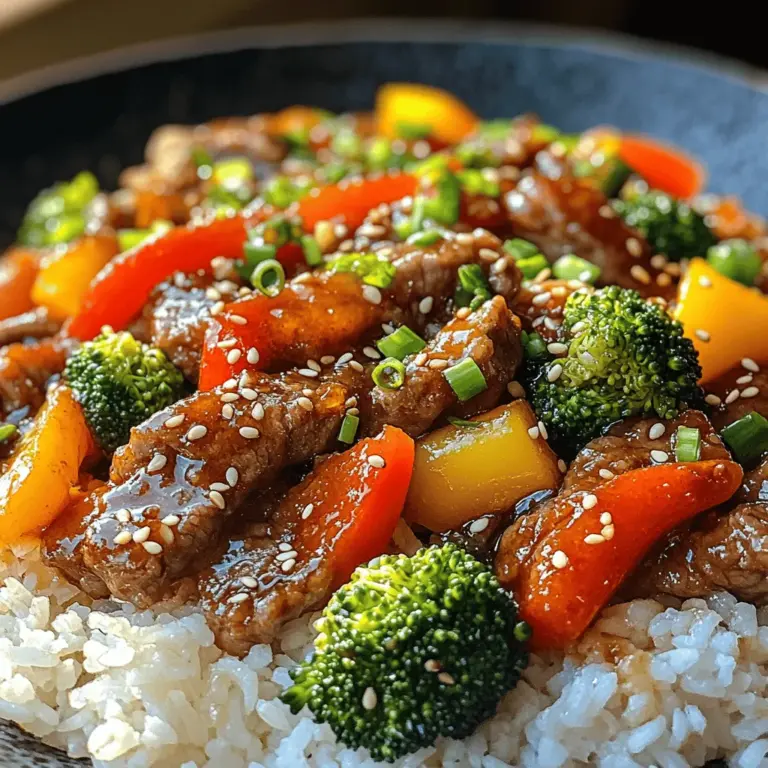 Sizzling Beijing Beef Delight is a dish that captures the essence of vibrant flavors and quick cooking that defines much of Chinese cuisine. This beloved dish showcases tender beef, fresh vegetables, and a fragrant sauce that tantalizes the taste buds and nourishes the body. With its roots in traditional Chinese cooking, this dish has become a favorite among food enthusiasts who appreciate the balance of taste, texture, and nutrition.