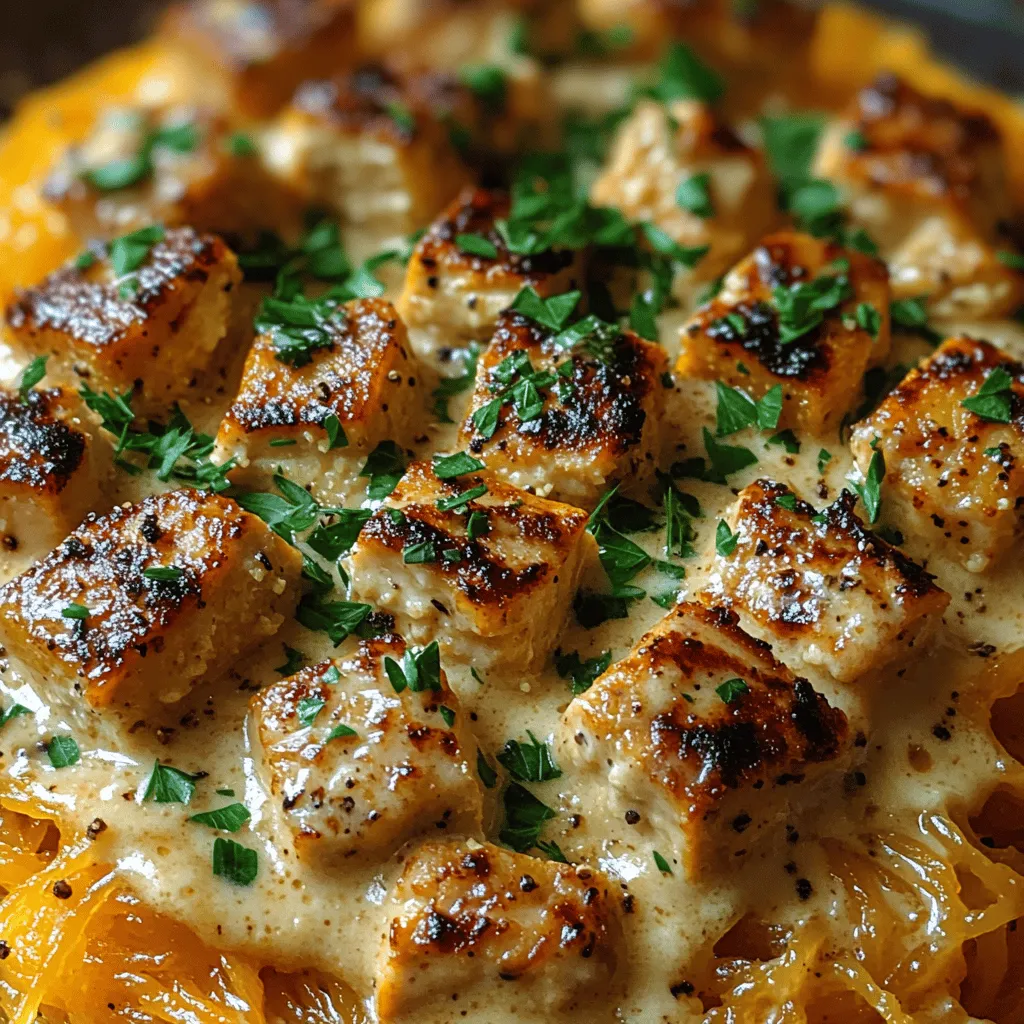 If you’re looking for a delicious, guilt-free twist on a classic comfort dish, look no further than Light & Creamy Chicken Alfredo Spaghetti Squash. This recipe combines the hearty flavors of a traditional Alfredo with the nutritious benefits of spaghetti squash, creating a light yet satisfying meal that you’ll want to make again and again. Whether you’re a health-conscious eater, someone looking to reduce your carbohydrate intake, or simply someone who enjoys exploring new culinary avenues, this recipe has something for everyone.