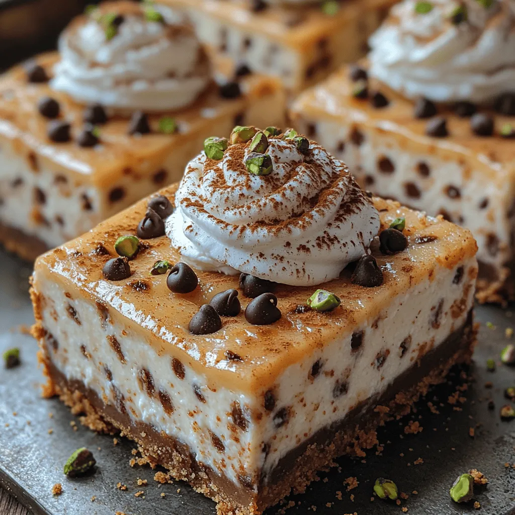 To create these Cannoli Cheesecake Bars, it’s essential to understand the critical ingredients that contribute to their irresistible flavor and texture. Each component plays a vital role in crafting the perfect dessert experience.