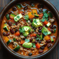 At the core of any great chili is its protein source, and in this recipe, ground turkey takes center stage. Ground turkey is a fantastic alternative to traditional beef or pork, offering a leaner option without sacrificing flavor. It's rich in protein, which is essential for muscle repair and growth, and it contains fewer calories and fat than its red meat counterparts, making it a popular choice for those looking to maintain a healthy lifestyle.