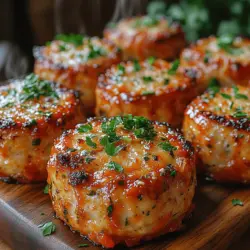 Garlic Parmesan Chicken Meatloaves stand out for their combination of familiar flavors with a healthy twist. Ground chicken, often overlooked in favor of beef or pork, is a lean source of protein, lower in fat and calories, making it a great choice for those seeking healthier meal options. The addition of freshly minced garlic and fragrant Parmesan cheese elevates the dish, bringing a unique depth of flavor that is hard to resist.
