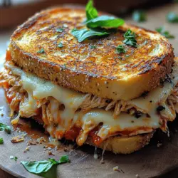 Comfort food has an undeniable appeal, transcending generations and cultures. It brings warmth, nostalgia, and a sense of home to those who partake in it. Among the myriad of comfort food options, two dishes stand out for their widespread love and popularity: chicken parmesan and grilled cheese. Now, imagine combining these two iconic meals into one delicious creation. Enter the Lazy Chicken Parmesan Grilled Cheese—a perfect blend that captures the essence of both dishes while simplifying the cooking process.