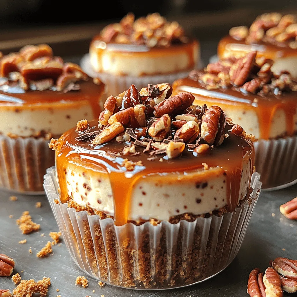 Indulging in a rich and creamy dessert doesn't always require hours in the kitchen. Enter the Decadent No Bake Turtle Mini Cheesecakes—a delightful treat that combines the classic flavors of turtle candies with the smooth texture of cheesecake. Perfect for gatherings, celebrations, or a simple weeknight indulgence, these mini cheesecakes are easy to prepare, requiring minimal effort while delivering maximum flavor. The no-bake aspect makes them an accessible choice for both novice bakers and seasoned chefs alike, allowing everyone to enjoy a slice of heaven without the need for an oven.