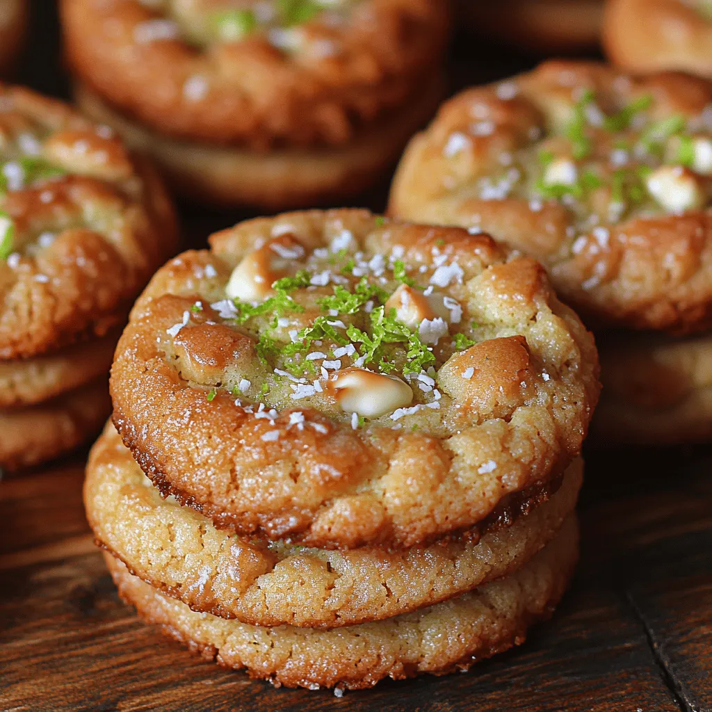 Cookies hold a special place in the hearts of many, transcending cultures and generations with their universal appeal. They are the quintessential treat for countless occasions, whether it be a cozy night in, a festive gathering, or an afternoon snack. Among the myriad of cookie creations, Key Lime Coconut White Chocolate Chip Cookies stand out with their unique flavor profile that captures the essence of tropical indulgence. This delightful combination melds the zesty brightness of key limes with the rich sweetness of white chocolate chips and the chewy texture of coconut, creating a cookie that is both refreshing and satisfying.