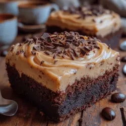 Welcome to the delightful world of desserts where rich flavors and indulgent textures collide! Today, we are excited to share a recipe that is sure to ignite your taste buds and leave you craving more: Decadent Café Latte Frosted Mocha Brownies. This sumptuous dessert is a perfect marriage of rich, fudgy brownies infused with the deep, complex flavors of chocolate and a hint of coffee, topped with a creamy café latte frosting that adds a luxurious touch.