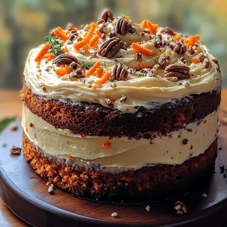 Carrot cake has long held a cherished spot in the hearts and palates of dessert lovers around the globe. Its moist texture, warm spices, and naturally sweet flavor make it an all-time favorite, often gracing tables during celebrations, holidays, and special occasions. But what if we could elevate this beloved dessert to new heights? Enter Gordon Ramsay, the culinary maestro renowned for his innovative cooking techniques and vibrant flavor profiles. In his delightful rendition of carrot cake, Ramsay introduces a unique twist that not only enhances the cake’s taste but also adds an unexpected layer of complexity.