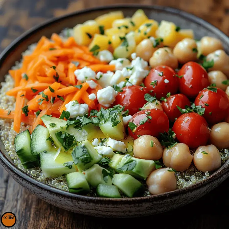 In today's fast-paced world, the importance of maintaining a healthy and balanced diet has never been more crucial. A colorful and nutritious meal not only pleases the palate but also nourishes the body. Eating a rainbow of fruits and vegetables provides essential vitamins, minerals, and antioxidants that support overall health, boost energy levels, and enhance mood. One delightful way to incorporate a spectrum of nutrients into your diet is by preparing the Colorful Crunch Veggie Bowl—a vibrant, wholesome meal option that is as visually appealing as it is nourishing.