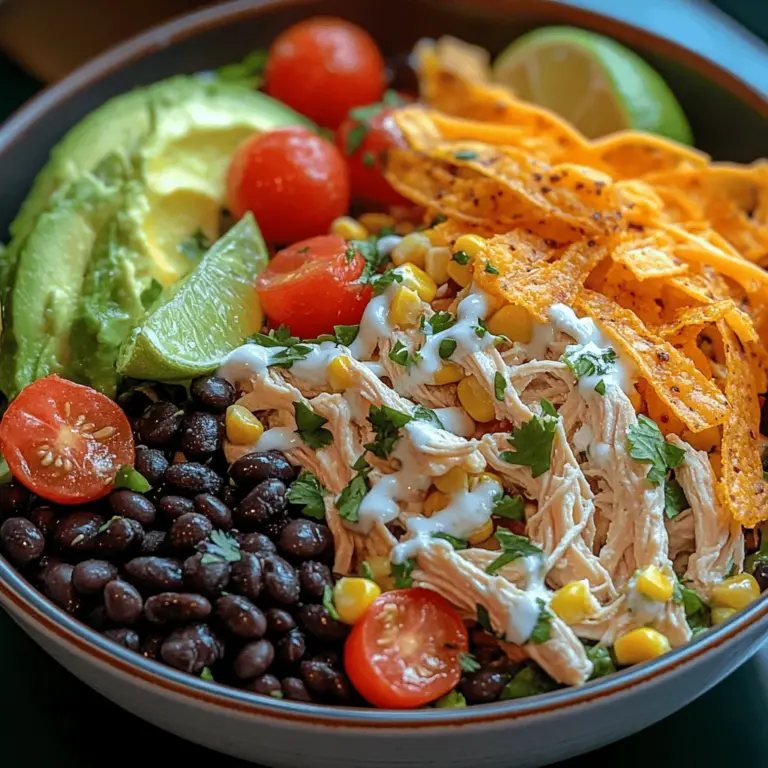 Are you on the hunt for a salad that combines vibrant flavors with a healthy twist? Look no further than the Spicy Fiesta Southwest Chicken Salad. This delightful dish is more than just a salad; it's a celebration of fresh ingredients and bold spices that transport your taste buds straight to the Southwest. Perfect for a quick lunch, a light dinner, or even a potluck gathering, this salad not only satisfies hunger but also offers a colorful display that makes every meal feel special.