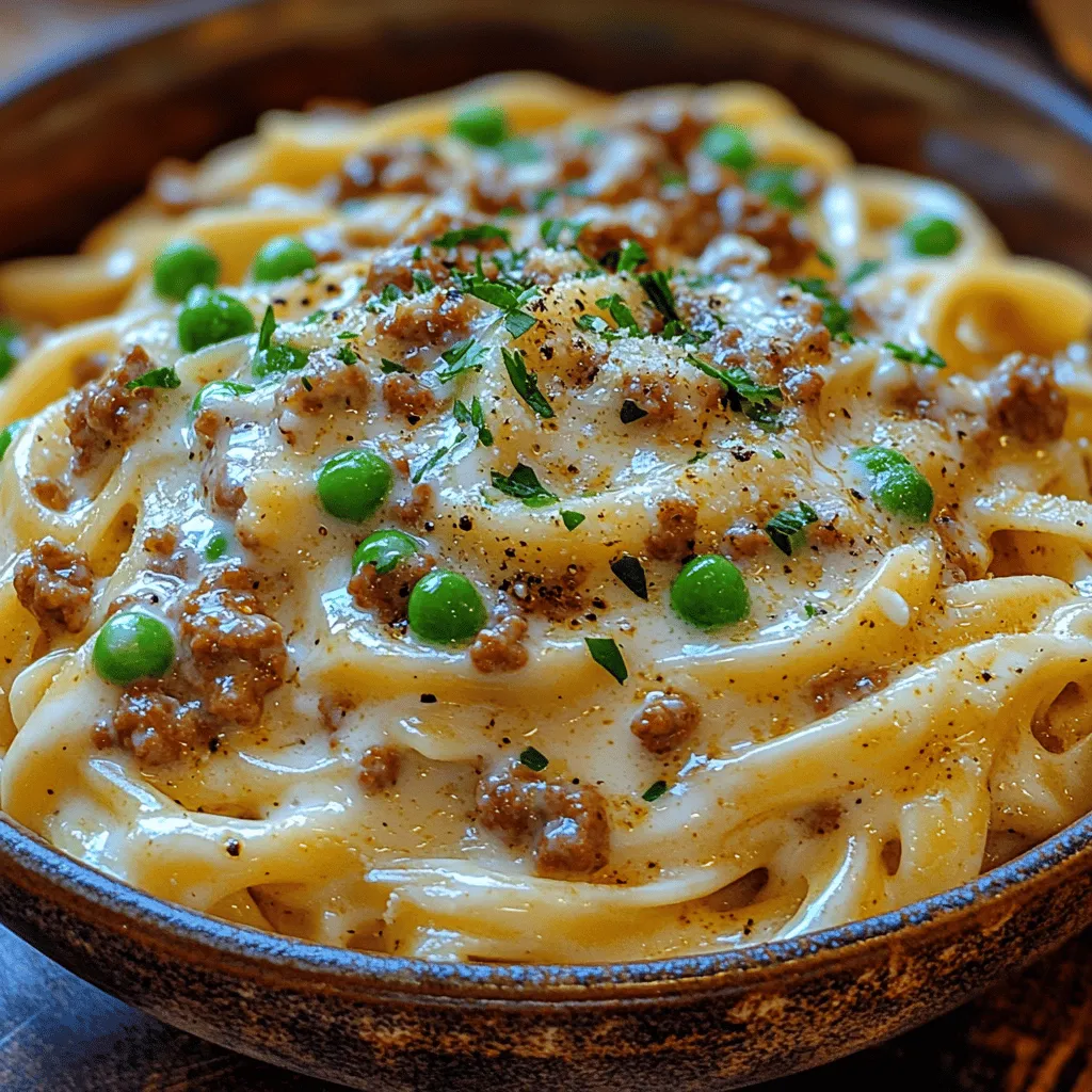 Pasta dishes have long held a cherished place in culinary traditions around the world, and for good reason. Their versatility, rich flavors, and comforting qualities make them a staple in many households. Among the myriad of pasta recipes, Creamy Ground Beef Alfredo Pasta stands out as a quintessential comfort food that brings warmth and satisfaction to the dinner table. This delightful dish combines the creamy richness of Alfredo sauce with the hearty goodness of ground beef, creating a meal that is not only delicious but also family-friendly.