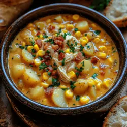 When the weather turns chilly and you find yourself craving something warm and comforting, few dishes can compare to the soul-soothing richness of chowder. Among the vast selection of chowder recipes, the Creamy Corn Delight: Crockpot Chicken Corn Chowder stands out as a beloved classic. This dish not only embodies the essence of comfort food but is also remarkably simple to prepare, making it an ideal choice for busy weeknights or leisurely weekends.