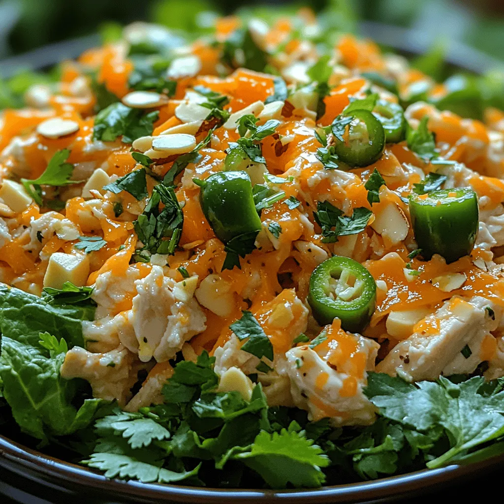 In recent years, the keto diet has surged in popularity, capturing the attention of health enthusiasts around the globe. This low-carbohydrate, high-fat eating plan is designed to shift your body into a state of ketosis, where it begins to burn fat for fuel instead of carbohydrates. As a result, many individuals have reported successful weight loss, improved energy levels, and enhanced mental clarity. However, one of the challenges many face while on a keto diet is finding meals that are both satisfying and flavorful. Enter the Jalapeno Popper Keto Chicken Salad—a delicious and healthy alternative that not only adheres to keto principles but also delights the taste buds.