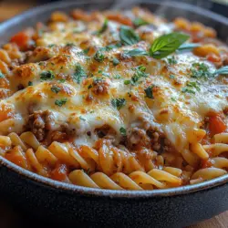 Creating the perfect Beef Lombardi Casserole involves more than just mixing ingredients; it’s about the art of layering that enhances both flavor and texture. To achieve a delicious and visually appealing casserole, start by evenly distributing the components in distinct layers.