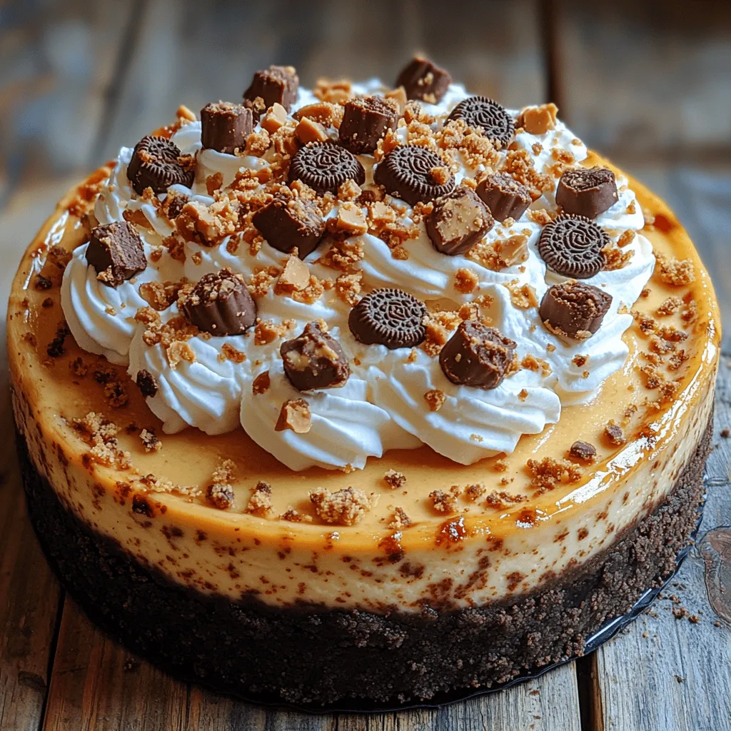 Creating an exceptional Oreo Peanut Butter Cup Cheesecake begins with understanding its essential components. The quality of your ingredients can significantly impact the flavor and texture of the final product. Let’s dive into the main ingredients that make this cheesecake so irresistible.