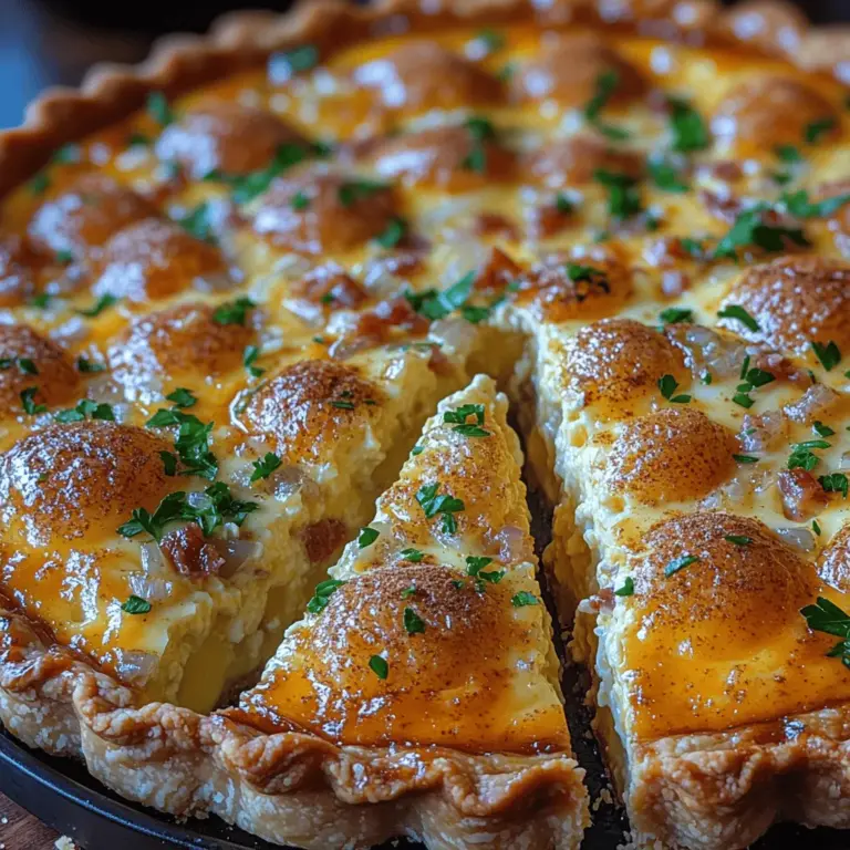 Quiche Lorraine is a timeless classic that embodies the essence of French cuisine, captivating taste buds across the globe. Originating from the Lorraine region in northeastern France, this savory pie has transformed from its humble beginnings into a beloved dish enjoyed at breakfast, brunch, or even dinner. The beauty of quiches lies in their versatility; they can be served warm or cold, making them a perfect addition to any meal or occasion.