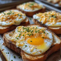 Breakfast has long been hailed as the most important meal of the day, and for good reason. A hearty breakfast not only fuels our bodies for the day ahead but also sets the tone for a productive morning. In recent years, innovative breakfast recipes have gained immense popularity, and among them, the Crispy Cheesy Egg Toast Delight stands out as a delicious and easy-to-make option. This mouthwatering dish combines the rich flavors of eggs and cheese with the satisfying crunch of toasted bread, making it a perfect choice for anyone looking to start their day on a high note.