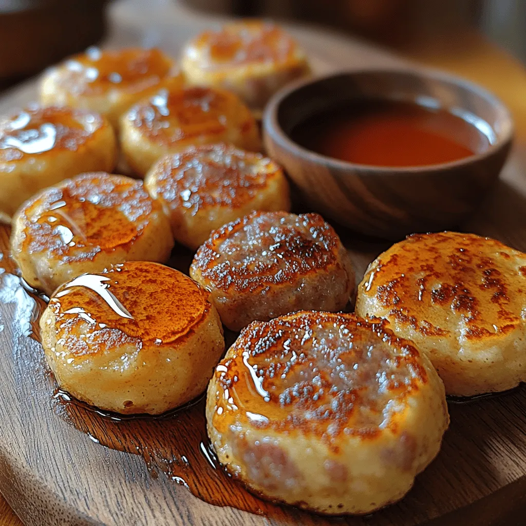 Are you looking for a delightful and fun dish to impress your guests during the holiday season? Look no further than Mini Festive Pancake Sausage Bites! This innovative recipe combines fluffy pancakes with savory sausage, creating a mouthwatering bite-sized treat that is perfect for festive occasions, family gatherings, or casual brunches. The charm of these pancake sausage bites lies in their unique balance of sweet and savory flavors, making them an irresistible addition to any celebratory table.