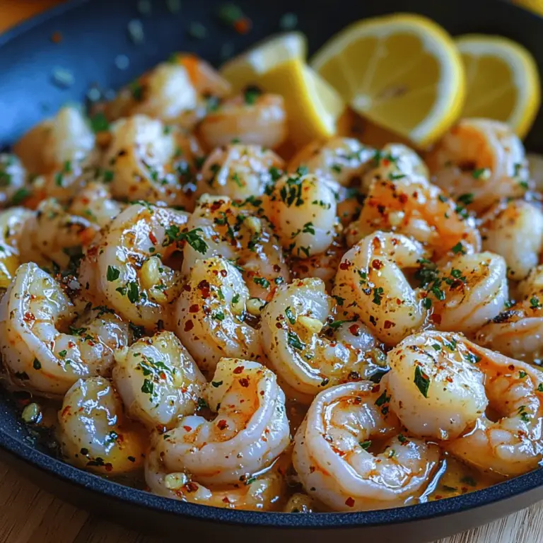 Welcome to the world of quick and zesty garlic shrimp, a dish that encapsulates the essence of flavor while fitting perfectly into today’s fast-paced lifestyle. This delectable seafood dish is not only easy to prepare but also bursting with aromatic garlic and fresh herbs, making it a favorite among seafood lovers and those looking for a quick yet satisfying meal. The beauty of garlic shrimp lies in its simplicity; with just a handful of ingredients, you can create a dish that feels gourmet while being accessible for any home cook.
