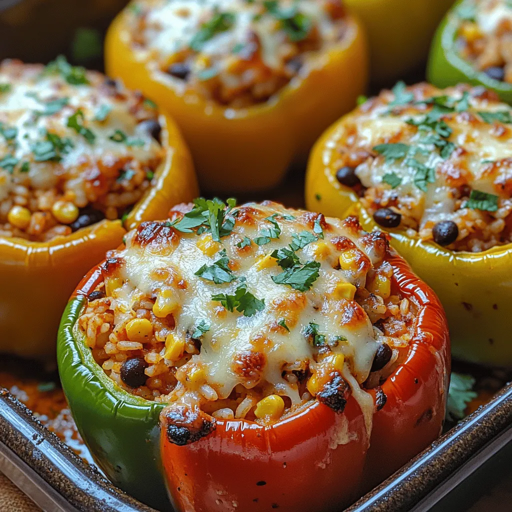 Step into the vibrant culinary world of stuffed peppers, where color meets flavor and nutrition. This delightful dish, Colorful Stuffed Sweet Peppers Delight, offers a feast for both the eyes and the palate, making it an exciting addition to any meal plan. With the growing trend of plant-based meals, this recipe is perfect for health-conscious individuals who refuse to compromise on taste. Stuffed peppers are versatile; they can be served as a main dish or a side, making them an excellent option for family dinners, potlucks, or meal prep.