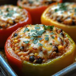 Step into the vibrant culinary world of stuffed peppers, where color meets flavor and nutrition. This delightful dish, Colorful Stuffed Sweet Peppers Delight, offers a feast for both the eyes and the palate, making it an exciting addition to any meal plan. With the growing trend of plant-based meals, this recipe is perfect for health-conscious individuals who refuse to compromise on taste. Stuffed peppers are versatile; they can be served as a main dish or a side, making them an excellent option for family dinners, potlucks, or meal prep.