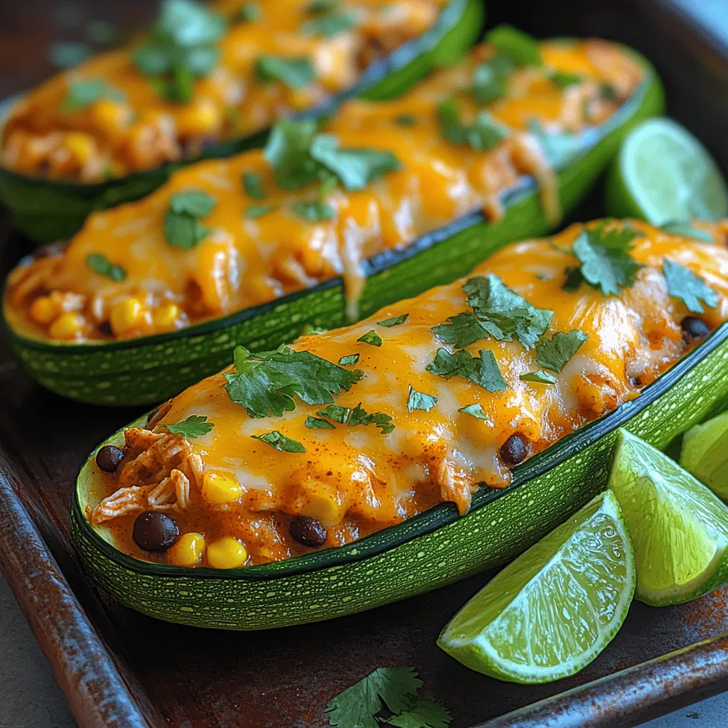 In today’s health-conscious world, the importance of incorporating vegetables into our meals cannot be overstated. Not only do vegetables provide essential vitamins and minerals, but they also promote a balanced diet and help maintain a healthy weight. As we strive to make healthier choices, it’s crucial to find ways to enjoy our favorite flavors without compromising on nutrition. That’s where the Zesty Chicken Enchilada Stuffed Zucchini comes into play, offering a delicious and wholesome alternative to traditional enchiladas.