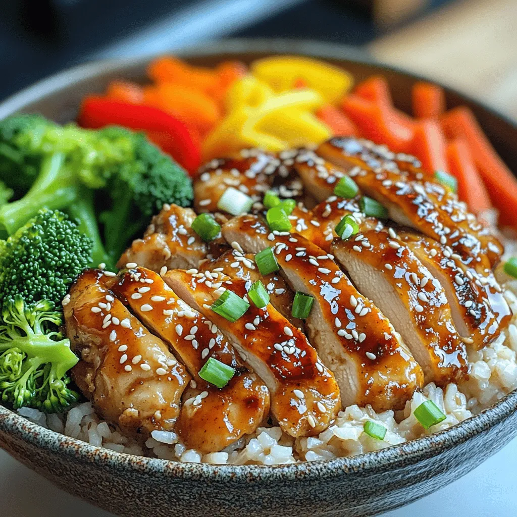 If you're looking for a dish that perfectly balances flavor, nutrition, and convenience, look no further than Teriyaki Chicken Paradise Bowls. This vibrant and colorful meal is not only a feast for the eyes but also a delight for the palate. Combining succulent chicken thighs with a homemade teriyaki sauce, fresh vegetables, and fluffy jasmine rice, these bowls offer a satisfying and wholesome dining experience that the whole family will love.