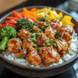 If you're looking for a dish that perfectly balances flavor, nutrition, and convenience, look no further than Teriyaki Chicken Paradise Bowls. This vibrant and colorful meal is not only a feast for the eyes but also a delight for the palate. Combining succulent chicken thighs with a homemade teriyaki sauce, fresh vegetables, and fluffy jasmine rice, these bowls offer a satisfying and wholesome dining experience that the whole family will love.