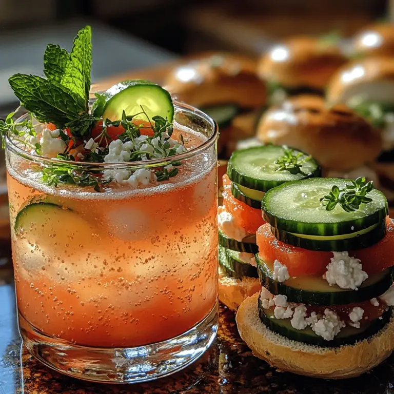 As summer rolls in, so does the craving for refreshing beverages and light bites that celebrate the season's bounty. One standout recipe that perfectly embodies the essence of summer gatherings is the Watermelon Fizz Mocktail Sliders. This delightful pairing combines the vibrant flavors of a refreshing watermelon drink with the savory goodness of sliders, making it the ideal choice for barbecues, picnics, or a casual get-together with friends and family.