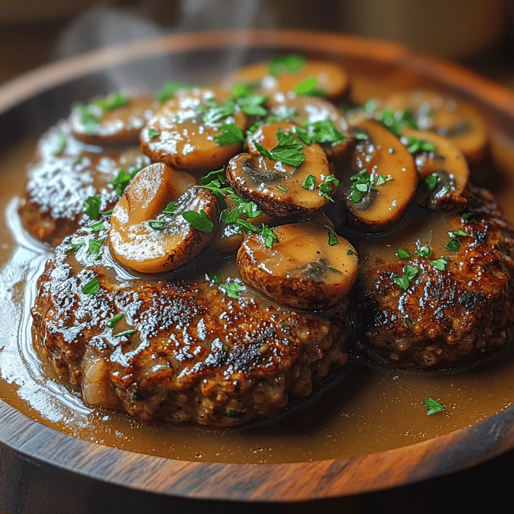 Salisbury steak is a beloved classic that many home cooks turn to when craving a hearty and comforting meal. Originating in the United States in the late 19th century, this dish has long been a staple of family dinners and is often associated with nostalgic memories of home-cooked meals. Traditionally made with seasoned ground beef, Salisbury steak is typically served with a rich gravy and often accompanied by mashed potatoes or steamed vegetables.