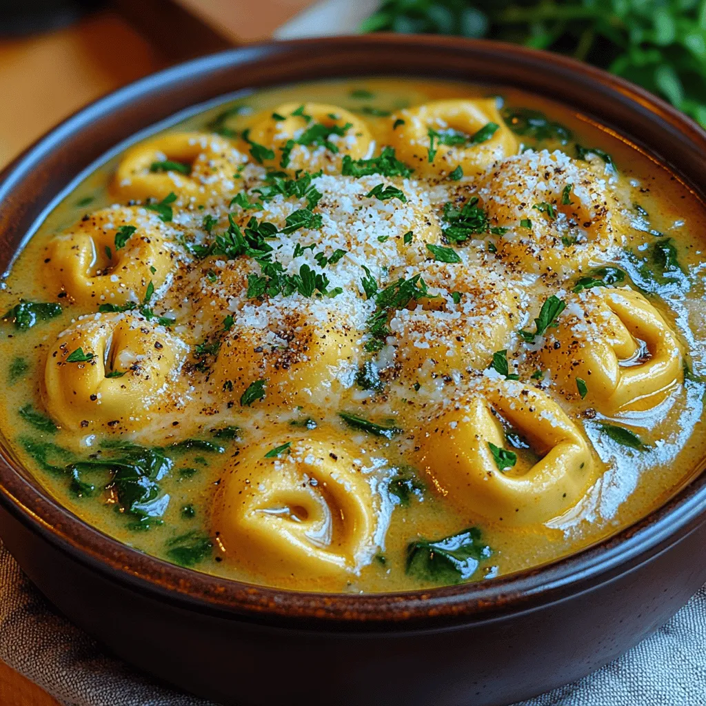 As the leaves turn golden and the air becomes crisp, there's an undeniable call for comfort food. One dish that embodies warmth and satisfaction in every spoonful is Luscious Creamy Spinach Tortellini Soup. This delightful soup blends the rich flavors of creamy broth with tender tortellini and vibrant spinach, creating a nourishing meal that's perfect for chilly evenings or any time you crave a hearty dish.