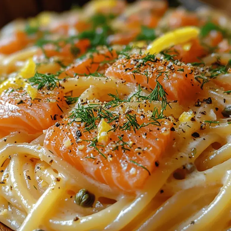 In the realm of modern dining, smoked salmon has carved out a niche as a beloved ingredient, celebrated for its rich flavor and luxurious texture. When paired with pasta, it transforms a simple dish into a culinary masterpiece that effortlessly combines freshness and creaminess. Smoked Salmon & Dill Pasta not only tantalizes the taste buds but also captivates the eye with its vibrant colors and textures.