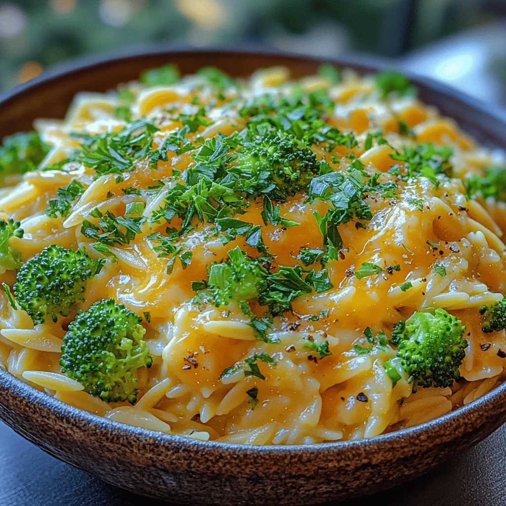 Understanding the ingredients used in Cheesy Green Delight Orzo is crucial for both preparation and flavor enhancement. Each component contributes not only to the overall taste but also to the nutritional profile of the dish.