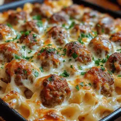 If you're searching for a comforting, hearty meal that combines the best of both worlds, look no further than the Swedish Meatball Noodle Bake. This delightful dish artfully fuses the classic flavors of Swedish meatballs with a creamy, cheesy noodle bake, resulting in a meal that is as satisfying as it is delicious. The symphony of seasoned meatballs nestled among tender egg noodles, enveloped in a rich sauce, creates a dish that is perfect for family dinners or gatherings with friends. Whether you're cozying up on a chilly evening or hosting a festive get-together, this Swedish Meatball Noodle Bake is sure to impress.