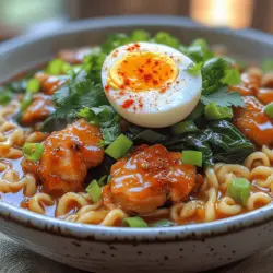 Ramen has surged in popularity over the past few decades, transcending its status as a simple dish to become a global culinary phenomenon. Known for its diverse flavors, textures, and comforting qualities, ramen has captured the hearts and palates of food enthusiasts worldwide. Whether enjoyed in a bustling Tokyo street stall or a cozy home kitchen, this Japanese noodle soup is synonymous with warmth and satisfaction. Among the myriad of ramen variations, the "Spicy Sizzle Ramen" stands out as an enticing blend of heat and flavor, making it a perfect choice for those who crave a little extra kick in their meals.