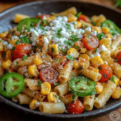 In recent years, pasta salad has established itself as a go-to dish for casual gatherings, barbecues, and picnics. Its versatility allows for endless flavor combinations, making it a favorite for both home cooks and professional chefs alike. Among the myriad of pasta salad variations, the Mexican Street Corn Pasta Salad stands out with its vibrant flavors and unique ingredients, offering a delightful twist on the traditional recipe. This dish not only embodies the essence of summer dining but also brings the beloved flavors of Mexican street corn, known as Elote, into a refreshing pasta salad that can be enjoyed year-round.