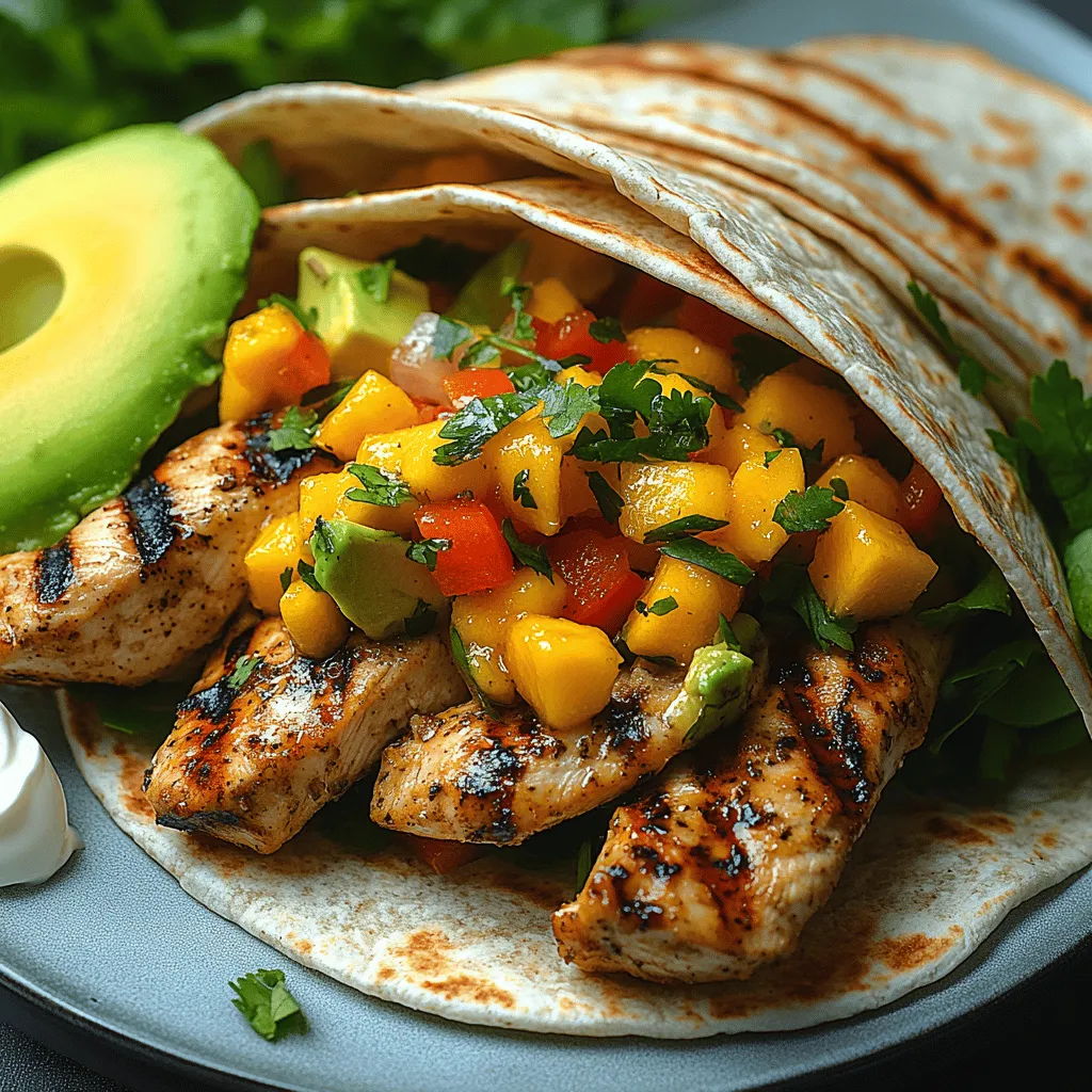 As the sun shines brighter and the days get longer, there’s an undeniable urge to embrace the vibrant flavors of summer. Enter the Tropical Grilled Chicken Mango Salsa Wrap—a culinary delight that brings together the juicy goodness of grilled chicken and the refreshing sweetness of mango salsa. This wrap is not only visually appealing but also a perfect dish for summer gatherings, picnics, or a quick yet nutritious weeknight dinner.