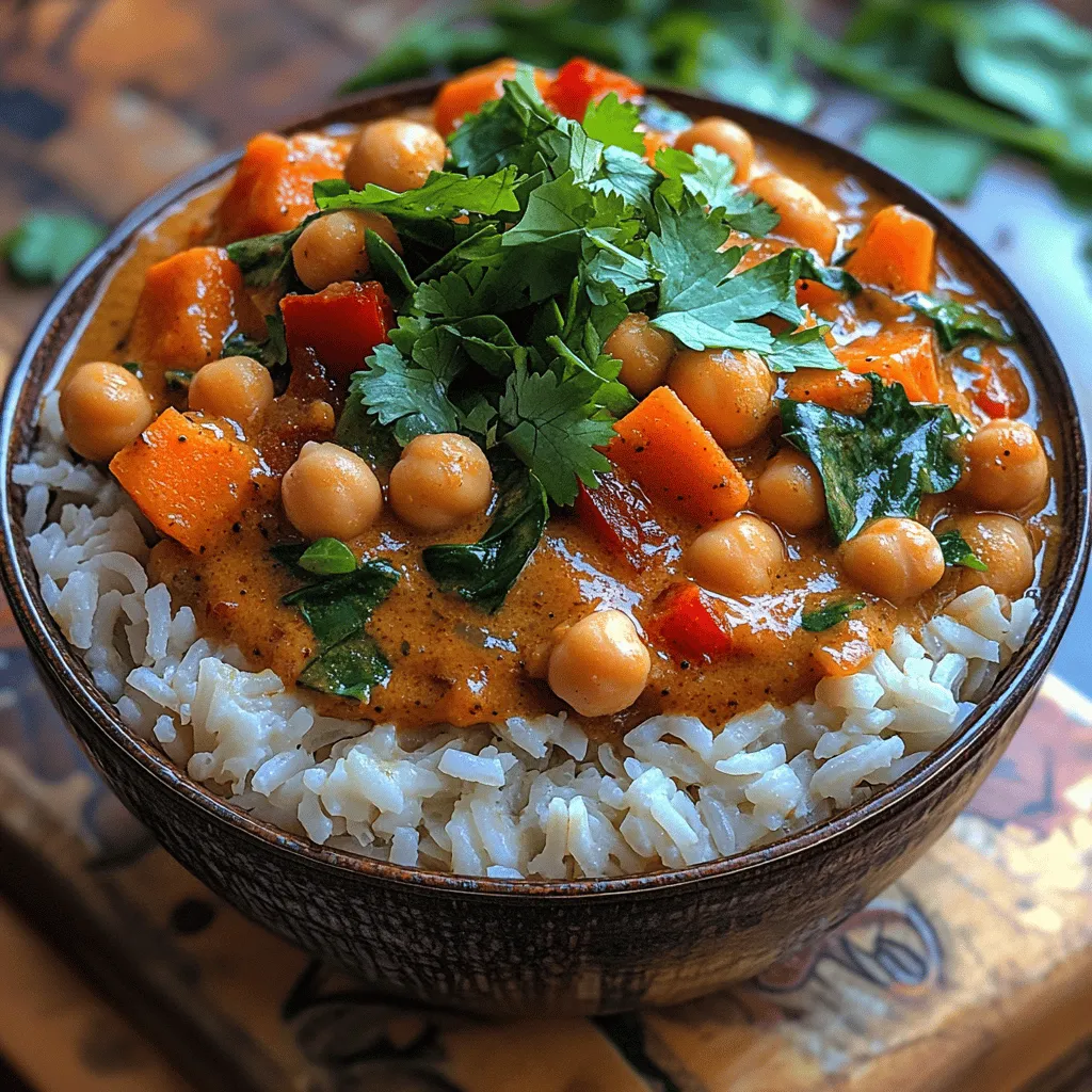 In the realm of comfort food, few dishes can rival the rich, aromatic flavors of a well-crafted stew. The Tropical Bliss Coconut Curry Chickpea Stew is an excellent example of how vibrant ingredients can come together to create a nourishing and satisfying meal. This savory dish combines the creaminess of coconut milk, the heartiness of chickpeas, and the subtle sweetness of sweet potatoes, making it a wholesome option for anyone seeking plant-based goodness. Whether you’re a seasoned cook or a novice in the kitchen, this recipe is designed to guide you through each step, ensuring a delightful culinary experience.