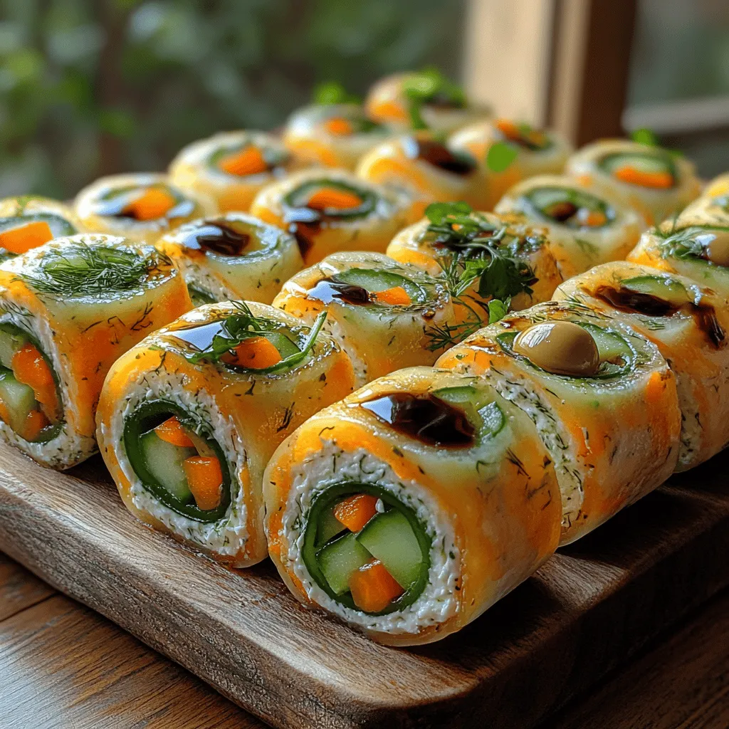 In a world where health-conscious eating is on the rise, chilled appetizers have gained tremendous popularity, especially those that are both nutritious and delectable. Enter the Chilled Garden Delight Cream Cheese Roll-Ups, a refreshing treat that embodies the essence of garden-fresh flavors while delivering a satisfying crunch. These delightful roll-ups are the ideal solution for anyone seeking a light snack, a vibrant party dish, or an easy lunch option for the family.