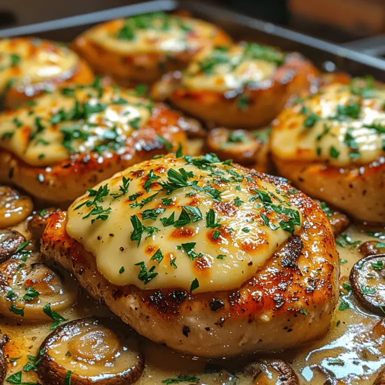 If you're seeking a dish that combines comfort with sophistication, look no further than Savory Mushroom Asiago Chicken. This luscious and creamy meal is a delightful symphony of flavors, featuring tender chicken breasts enveloped in a rich sauce made from earthy mushrooms and the nutty, sharp notes of Asiago cheese. Whether you're planning a weeknight dinner for the family or a special occasion that calls for a touch of elegance, this dish promises to impress without requiring hours of preparation.