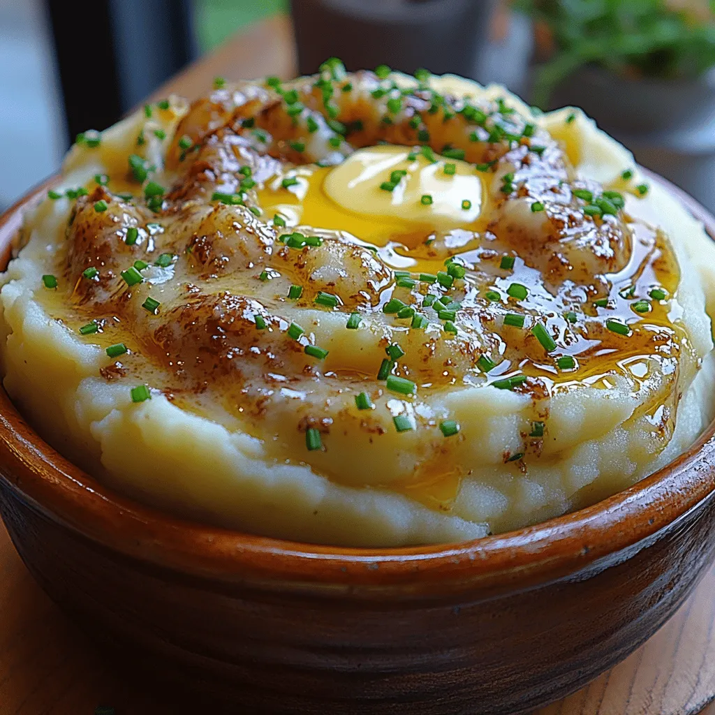 When it comes to comfort food, few dishes can rival the classic appeal of mashed potatoes. Their creamy texture and rich flavor make them a staple side dish in households around the world. Whether served alongside a juicy roast, grilled chicken, or a hearty vegetarian dish, mashed potatoes have the unique ability to complement any meal effortlessly. However, while traditional mashed potatoes are undeniably delicious, there’s always room for a delightful twist that elevates this beloved dish. Enter <strong>Creamy Chive Delight Mashed Potatoes</strong>—a variation that introduces fresh chives and a rich blend of creamy ingredients for a flavor explosion that will leave your taste buds begging for more.” /></p>
</p>
<h3>Draining and Steaming: The Necessity of Moisture Control for Perfect Texture</h3>
</p>
<p>Achieving the perfect mashed potato texture hinges on moisture control. After boiling your potatoes, it’s crucial to drain them thoroughly to remove excess water. This step prevents your mashed potatoes from becoming watery and allows for a creamier consistency. Once drained, return the potatoes to the pot on low heat for a few minutes, allowing any remaining moisture to evaporate. This steaming process enhances the fluffiness of the potatoes and ensures that they absorb the creamy ingredients you will be adding later.</p>
</p>
<h3>Mashing Techniques: Differences Between Using a Masher and a Ricer</h3>
</p>
<p>When it comes to mashing potatoes, the tools you use can significantly affect the final texture. A traditional potato masher provides a rustic, hearty mash, allowing some chunks to remain for a more textured experience. On the other hand, using a potato ricer creates an ultra-smooth, creamy consistency that can elevate your dish, making it more luxurious and indulgent.</p>
</p>
<p>If you prefer a rustic feel, stick with the masher, applying even pressure to break down the potatoes without overworking them. If you opt for a ricer, pass your potatoes through it directly into the mixing bowl, which eliminates lumps and aerates the potatoes, resulting in a light and fluffy mash. Experiment with both methods to discover which one you prefer, or even combine them for a unique texture that balances creaminess and chunkiness.</p>
</p>
<h3>Combining Dairy and Flavorings: The Science Behind Adding Warm Ingredients</h3>
</p>
<p>The combination of warm dairy ingredients is crucial for achieving the desired creamy texture in your mashed potatoes. Adding cold butter or sour cream can lead to a lumpy mixture as the cold fat solidifies upon contact with the warm potatoes. To avoid this, always incorporate warm butter and heated milk or cream.</p>
</p>
<p>Warm the milk in a saucepan or microwave it briefly before adding it to the potatoes. This ensures that the fat emulsifies smoothly into the mash, resulting in a velvety finish. The warming process also helps in infusing flavors more effectively, allowing the butter and cream to meld seamlessly into the potatoes.</p>
</p>
<h3>Folding in Sour Cream and Chives: Preserving the Texture While Enhancing Flavor</h3>
</p>
<p>Once your potatoes are perfectly mashed and creamy, it’s time to fold in the star ingredients: sour cream and fresh chives. Start by adding the sour cream and gently folding it into the potatoes with a spatula or wooden spoon. This technique preserves the light and airy texture while ensuring an even distribution of flavor.</p>
</p>
<p>Chives add a subtle oniony flavor that brightens the richness of the mash. For the best results, use fresh chives, finely chopped, and add them at the end to maintain their vibrant color and fresh taste. This step also allows you to control the amount of chive flavor in your dish, making it easy to adjust according to your taste preferences.</p>
</p>
<h3>Final Adjustments: Tasting and Seasoning to Personal Preference</h3>
</p>
<p>Once all ingredients are combined, it’s time for the final touches. Taste your mashed potatoes and adjust the seasoning with salt and freshly cracked pepper to your liking. Remember that the balance of flavors is essential; you can also add a pinch of garlic powder or a dash of nutmeg for an extra layer of warmth and depth.</p>
</p>
<p>If your mash seems too thick, a splash of warm milk can help achieve the perfect consistency. Conversely, if it’s too loose, a bit more sour cream or a dollop of cream cheese can help thicken it up. This step is all about personal preference, so don’t hesitate to make adjustments until you’re completely satisfied with the flavor and texture.</p>
</p>
<h3>Nutritional Analysis</h3>
</p>
<p>When considering the nutritional value of your creamy chive delight mashed potatoes, it’s important to note the balance of indulgence and nutrition. A standard serving of this dish contains approximately 200 calories, depending on how much butter and cream you choose to add.</p>
</p>
<p><strong>Nutritional Breakdown:</strong></p>
<p>– <strong>Calories:</strong> Approximately 200 per serving</p>
<p>– <strong>Carbohydrates:</strong> 35g</p>
<p>– <strong>Protein:</strong> 4g</p>
<p>– <strong>Fat:</strong> 7g</p>
<p>– <strong>Fiber:</strong> 3g</p>
</p>
<p><strong>Health Benefits of Potatoes and the Role of Chives:</strong></p>
<p>Potatoes are a fantastic source of vitamins C and B6, potassium, and dietary fiber. They are naturally gluten-free and provide a quick source of energy due to their carbohydrate content. The addition of chives not only enhances flavor but also contributes antioxidants and vitamins A and K, promoting overall health.</p>
</p>
<p>The key to enjoying this dish lies in moderation. While creamy mashed potatoes are undeniably indulgent, they can be part of a balanced diet when paired with nutrient-dense foods such as vegetables or lean proteins.</p>
</p>
<h3>Serving Suggestions</h3>
</p>
<p>Creamy chive delight mashed potatoes are incredibly versatile and can complement a variety of main dishes. Here are some ideal pairings:</p>
</p>
<p>– <strong>Roasted Chicken:</strong> The rich, buttery flavor of the potatoes pairs beautifully with the savory notes of roasted chicken.</p>
<p>– <strong>Grilled Steak:</strong> The creaminess of the mashed potatoes serves as the perfect counterbalance to a juicy, flavorful steak.</p>
<p>– <strong>Vegetarian Options:</strong> These mashed potatoes work wonderfully with grilled or roasted vegetables, providing a satisfying side to any vegetarian meal.</p>
</p>
<p><strong>Presentation Tips:</strong></p>
<p>To serve your creamy mashed potatoes beautifully, consider using a piping bag to create elegant swirls on the plate. Alternatively, a simple scoop in the center of the plate garnished with a sprinkle of fresh chives can create an appetizing look. A drizzle of olive oil or a small pat of butter on top just before serving can add a touch of richness and visual appeal.</p>
</p>
<p><strong>Seasonal Variations:</strong></p>
<p>Feel free to adapt this recipe for different seasons. In the fall, you can add roasted garlic or sage for a cozy flavor, while in the spring, incorporating fresh herbs like dill or parsley can brighten the dish. For a festive touch during the holidays, mixing in some roasted butternut squash or sweet potatoes can provide a seasonal twist.</p>
</p>
<h3>Conclusion</h3>
</p>
<p>Creamy chive delight mashed potatoes are not just a side dish; they are a comforting staple that can elevate any meal. Their versatility allows them to fit seamlessly into your weekly meal planning, whether served with a hearty roast or a simple vegetable dish.</p>
</p>
<p>As you experiment with flavors and variations, you will find that this recipe can easily become a personal favorite, showcasing your creativity in the kitchen. With just a few simple ingredients and techniques, you can create a delicious side that brings joy to your dining table. Embrace the ease of making this dish and enjoy the warm, comforting experience that creamy mashed potatoes offer.</p>
</div>